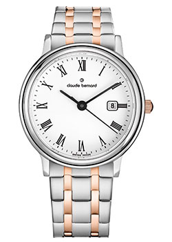 

Швейцарские наручные женские часы Claude Bernard 54005-357RMBR. Коллекция Classic Ladies