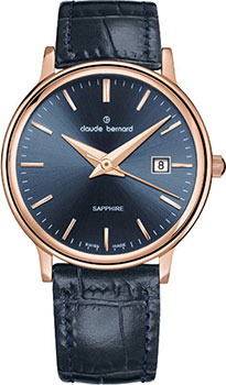 

Швейцарские наручные женские часы Claude Bernard 54005-37RBUIR. Коллекция Classic Ladies