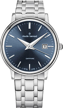 

Швейцарские наручные женские часы Claude Bernard 54005-3MBUIN. Коллекция Classic Ladies