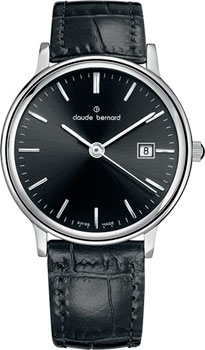 

Швейцарские наручные женские часы Claude Bernard 54005-3NIN. Коллекция Classic Ladies
