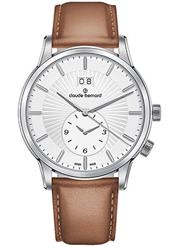 

Швейцарские наручные мужские часы Claude Bernard 62007-3AIN. Коллекция Classic Gents