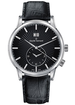 

Швейцарские наручные мужские часы Claude Bernard 62007-3NIN. Коллекция Classic Gents