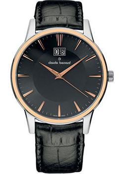 Claude Bernard Часы Claude Bernard 63003-357RGIR. Коллекция Classic Gents Big Date Claude Bernard Часы Claude Bernard 63003-357RGIR. Коллекция Classic Gents Big Date