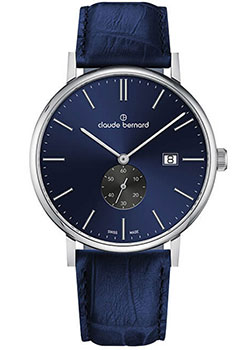 

Швейцарские наручные мужские часы Claude Bernard 65004-3BUING. Коллекция Classic Gents