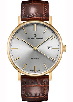

Швейцарские наручные мужские часы Claude Bernard 80102-37J-AID. Коллекция Classic Automatic