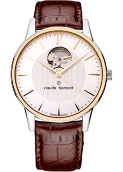 Claude Bernard Часы Claude Bernard 85017-357RAIR. Коллекция Classic Automatic Open Heart