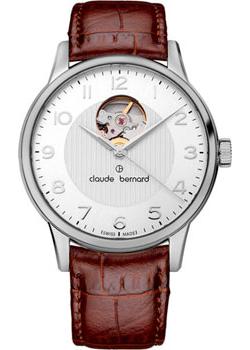 Claude Bernard Часы Claude Bernard 85017-3ABN. Коллекция Classic Automatic Open Heart