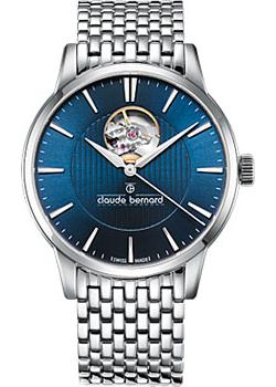 Claude Bernard Часы Claude Bernard 85017-3MBUIN. Коллекция Classic Automatic Open Heart