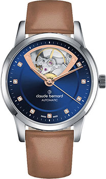 

Швейцарские наручные женские часы Claude Bernard 85018-3BUIR3. Коллекция Classic Automatic