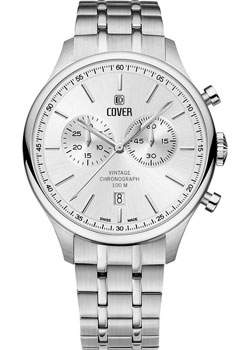 

Швейцарские наручные мужские часы Cover CO192.02. Коллекция Vintage Chronograph