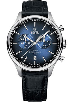 

Швейцарские наручные мужские часы Cover CO192.05. Коллекция Chapman Chronograph