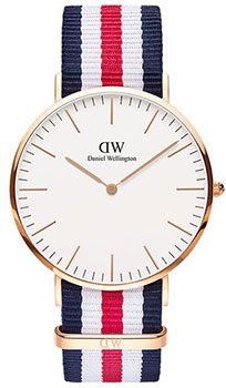 

fashion наручные мужские часы Daniel Wellington DW00100002. Коллекция CANTERBURY