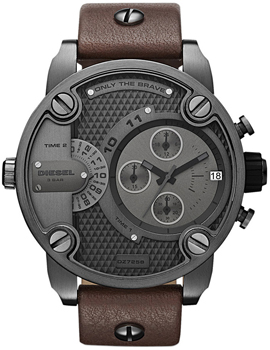 fashion наручные  мужские часы Diesel DZ7258. Коллекция Mini Daddy - фото 1