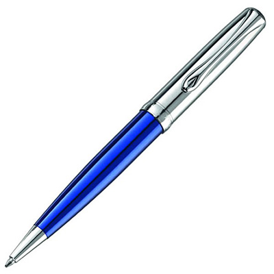 Diplomat Ручка Excellence A Saphire Blue Chrome Шариковая Diplomat D10141448