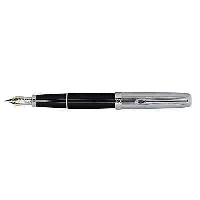 Diplomat Ручка Excellence A Guilloch Chrome Black Перо Diplomat D20000398