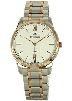 

Швейцарские наручные мужские часы EverSwiss 9741-GTRS. Коллекция Classic