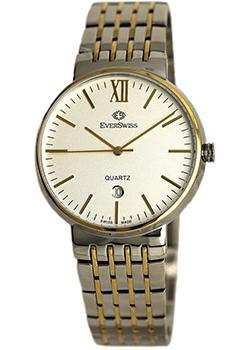 

Швейцарские наручные мужские часы EverSwiss 9743-GTS. Коллекция Classic
