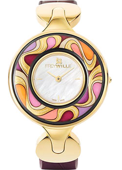 FREYWILLE Часы FREYWILLE AM_400HL1-2_GO1. Коллекция Посвящение Альфонсу Мухе