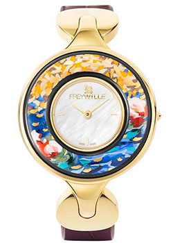 FREYWILLE Часы FREYWILLE CM_400HL1-11_GO1. Коллекция Посвящение Клоду Моне