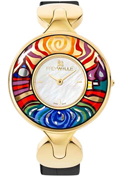 FREYWILLE Часы FREYWILLE HW_400HL1-11_GO1. Коллекция Посвящение Хундертвассеру