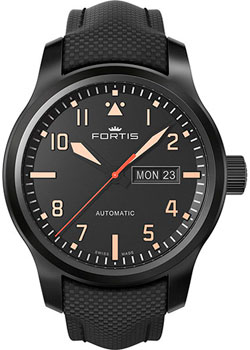 

Швейцарские наручные мужские часы Fortis 655.18.18LP. Коллекция Aeromaster Stealth