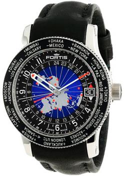 

Швейцарские наручные мужские часы Fortis 674.21.11L.01. Коллекция B-47 World Timer
