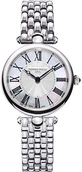Швейцарские наручные  женские часы Frederique Constant FC-200MPW2AR6B. Коллекция Art Deco
