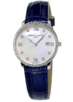 

Швейцарские наручные женские часы Frederique Constant FC-220MPWD3SD6. Коллекция Slim Line