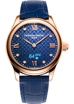 Швейцарские наручные  женские часы Frederique Constant FC-286ND3B4. Коллекция Smartwatch Vitality