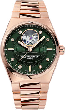 Швейцарские наручные  женские часы Frederique Constant FC-310MPGRD2NH4B. Коллекция Highlife Automatic