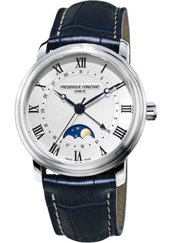 

Швейцарские наручные мужские часы Frederique Constant FC-330MC4P6. Коллекция Classics Automatic Moonphase