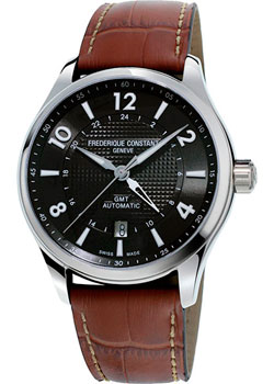 

Швейцарские наручные мужские часы Frederique Constant FC-350RMG5B6. Коллекция Classics Index GMT