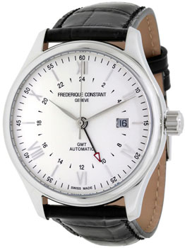 

Швейцарские наручные мужские часы Frederique Constant FC-350S5B6. Коллекция Classics Index GMT