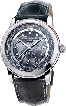 

Швейцарские наручные мужские часы Frederique Constant FC-718DGWM4H6. Коллекция Classic Worldtimer