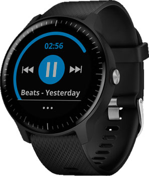 

мужские часы Garmin 010-01985-03. Коллекция Vivoactive 3 Music