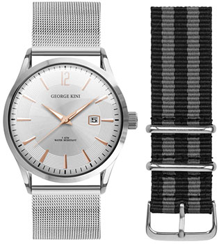 

fashion наручные мужские часы George Kini GK.11.1.1R.21. Коллекция Gents Collection