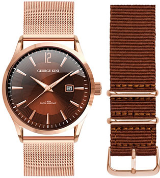 fashion наручные  мужские часы George Kini GK.11.3.6R.22. Коллекция Gents Collection - фото 1