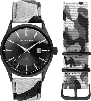 

fashion наручные мужские часы George Kini GK.11.B.2S.4.1.0. Коллекция Gents Collection