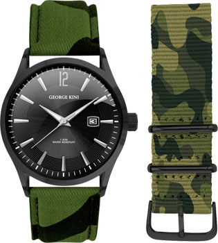 

fashion наручные мужские часы George Kini GK.11.B.2S.4.5.0. Коллекция Gents Collection