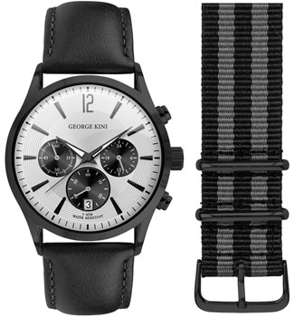 

fashion наручные мужские часы George Kini GK.12.B.1BB.1.2.0. Коллекция Gents Collection