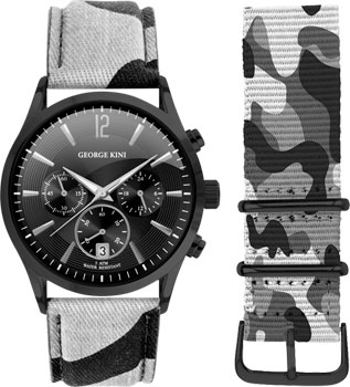 

fashion наручные мужские часы George Kini GK.17.B.2S.4.1.0. Коллекция Gents Collection