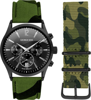 

fashion наручные мужские часы George Kini GK.17.B.2S.4.5.0. Коллекция Gents Collection