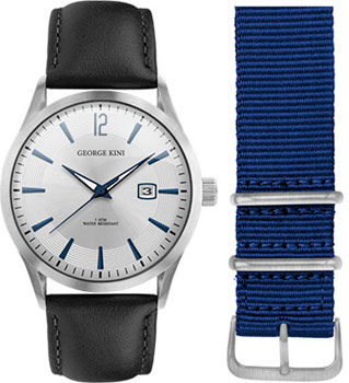fashion наручные  мужские часы George Kini GK.41.1.1S.1BU.1.2.0. Коллекция Gents Collection - фото 1