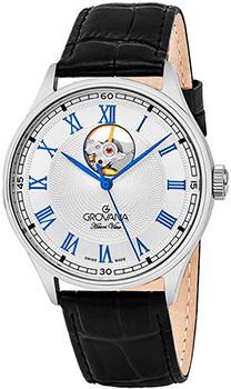 

Швейцарские наручные мужские часы Grovana 1190.2582. Коллекция Mechanical