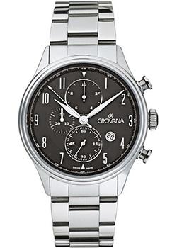 

Швейцарские наручные мужские часы Grovana 1192.9137. Коллекция Chrono