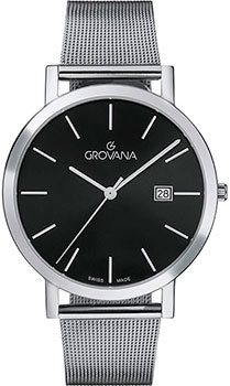 

Швейцарские наручные мужские часы Grovana 1230.1137. Коллекция Traditional