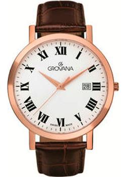 

Швейцарские наручные мужские часы Grovana 1230.1563. Коллекция Traditional