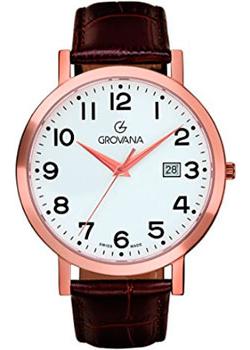 

Швейцарские наручные мужские часы Grovana 1230.1568. Коллекция Traditional