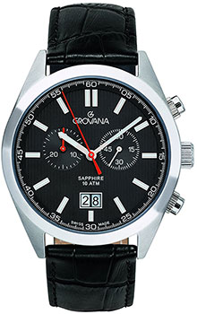 Швейцарские наручные  мужские часы Grovana 1294.9537. Коллекция Chrono