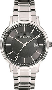 

Швейцарские наручные мужские часы Grovana 1550.1134. Коллекция Traditional